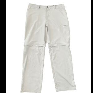 Patagonia men’s pants grey white te size 38 casual pants A31